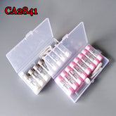 8 מחסניות צינור בעיצוב חדש לאחסון עדשות מגע (8 זוגות)