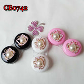 מחסנית יוקרתית לאחסון עדשות מגע בעיצוב הלו קיטי