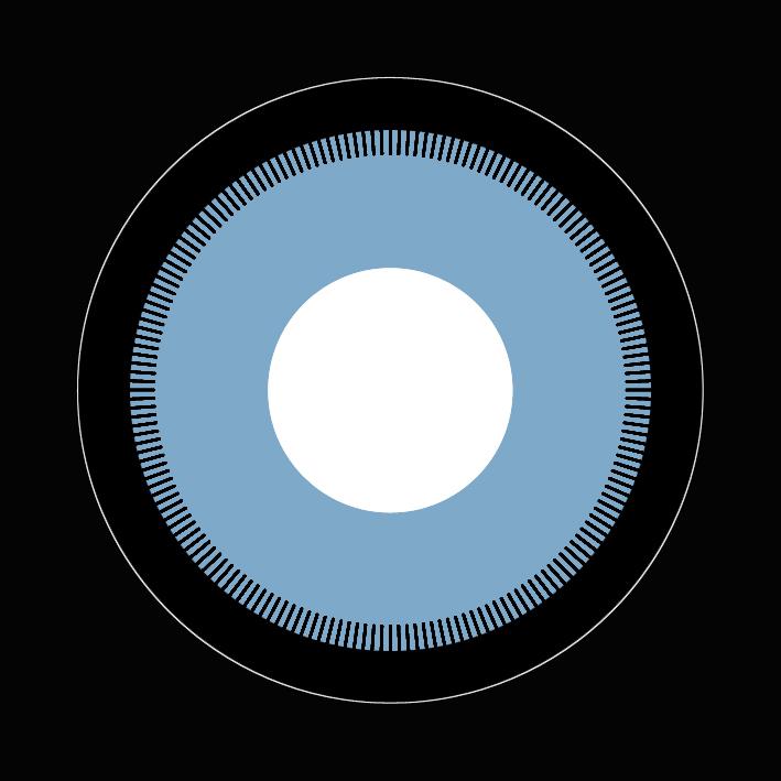 עדשת אפקט מסור כחול - Saw Blue