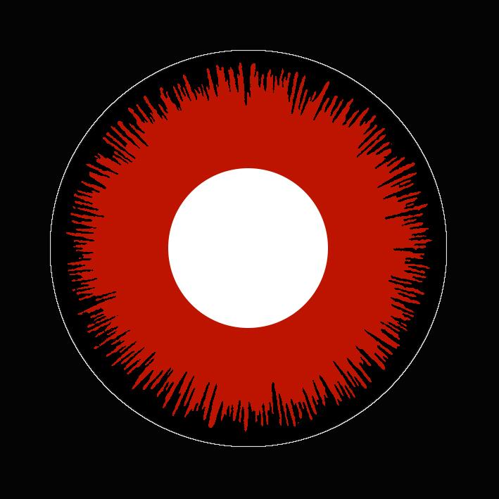 עדשת אפקט אדום מיסטי - Mystic Red