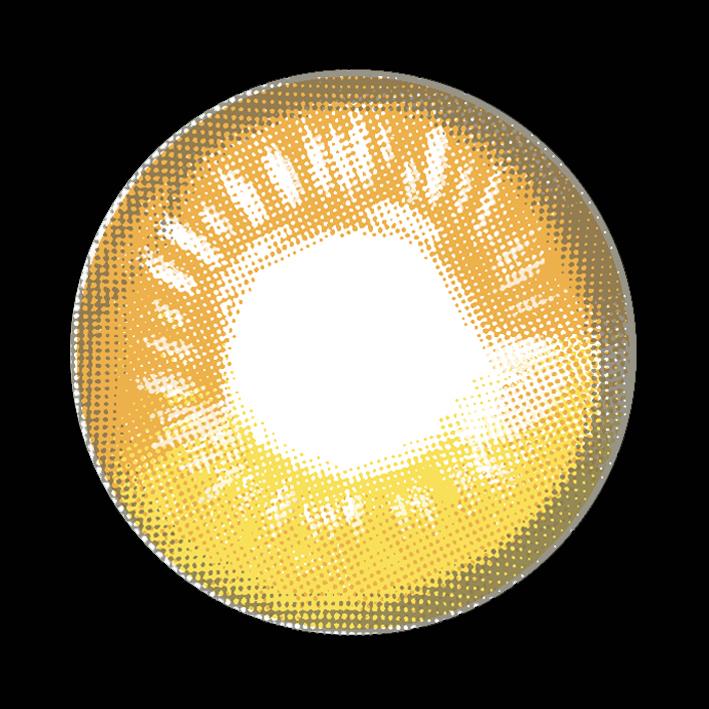 עדשת אפקט אנימה צהובה - Anime Yellow