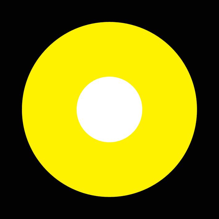 עדשת אפקט צהוב אולטרה - UV Yellow